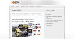 Desktop Screenshot of decotikki.fi
